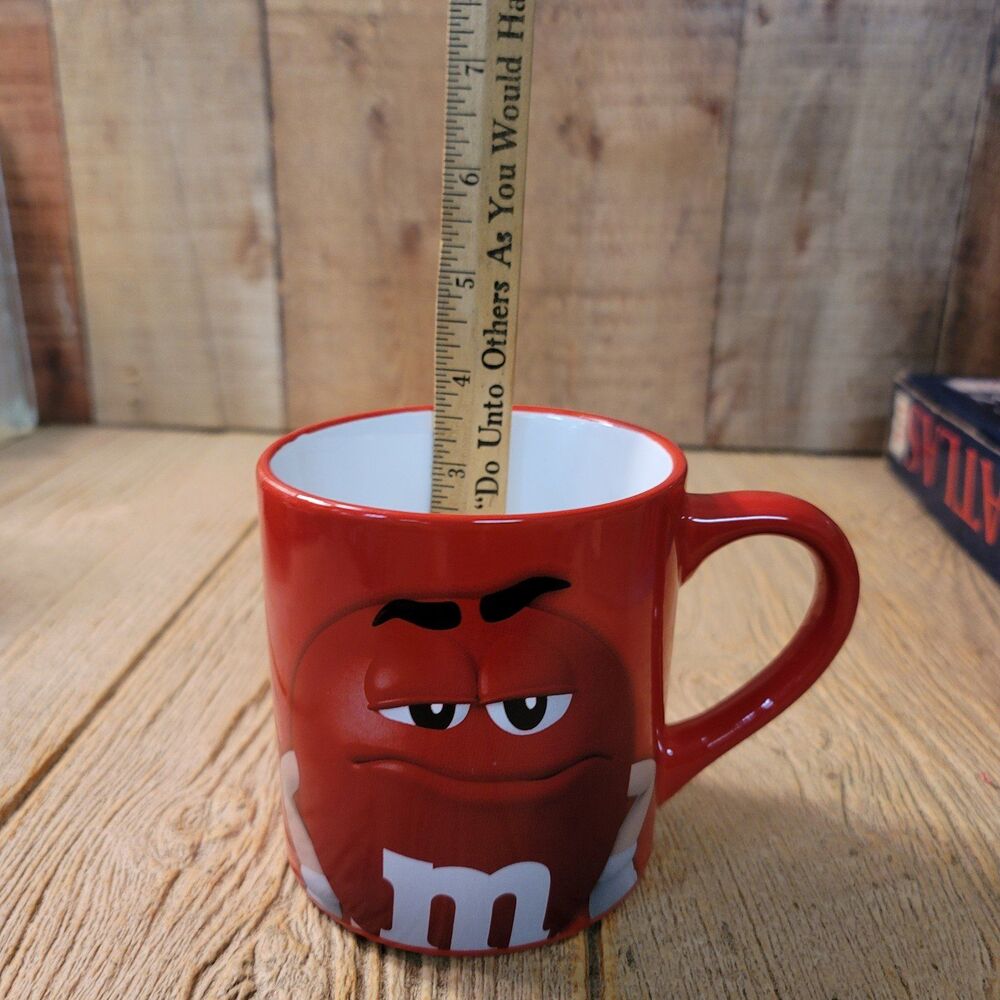 Red M&M Oversized Mug, Trust Me, I'm Sweeter Than I Look.